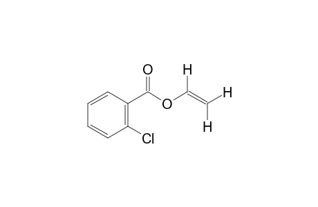 o-Chlorobenzoic acid, vinyl ester