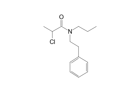 2-Chloropropanoyl amide, N-(2-phenylethyl)-N-propyl-