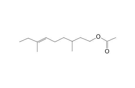 3,7-Dimethyl-6-nonen-1-ol acetate