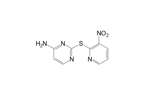 4-amino-2-[(3-nitro-2-pridyl)thio]pyrimidine