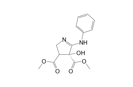 2-Anilino-3,4-bis(methoxycarbonyl)-3-hydroxy-1-pyrroline