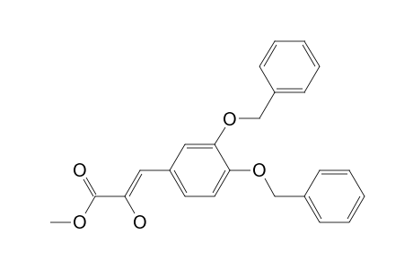 (Z)-3-(3,4-dibenzoxyphenyl)-2-hydroxy-acrylic acid methyl ester