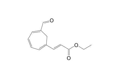 (E)-3-(6-formyl-1-cyclohepta-1,3,5-trienyl)-2-propenoic acid ethyl ester