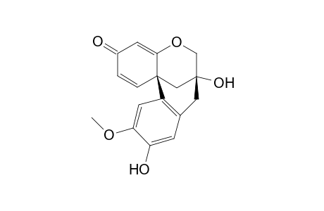 7,10-Dihydroxy-11-methoxy-dracaenone