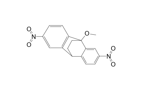 9-Methoxy-2,6-dinitro-9,10-dihydro-9,10-ethanoanthracene