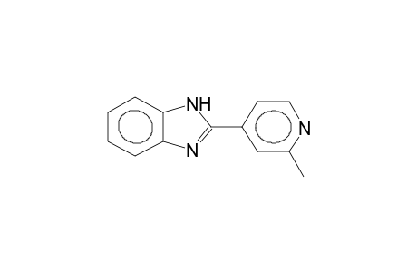 2-(2-METHYLPYRID-4-YL)BENZIMIDAZOLE