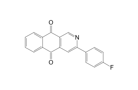 3-(4-Fluorophenyl)benzo[G]isoquinoline-5,10-dione