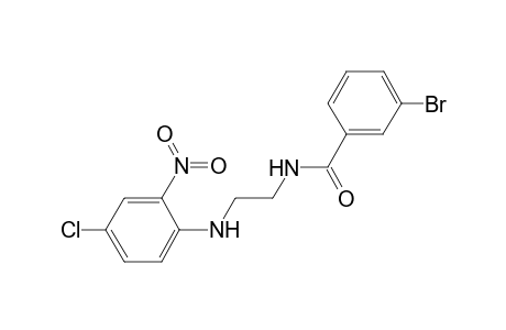 3-Bromanyl-N-[2-[(4-chloranyl-2-nitro-phenyl)amino]ethyl]benzamide