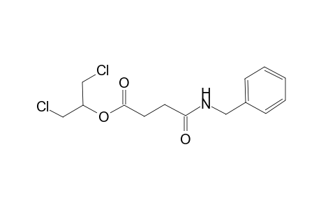 2-Chloro-1-(chloromethyl)ethyl 4-(benzylamino)-4-oxobutanoate