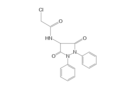 2-chloro-N-(3,5-dioxo-1,2-diphenyl-4-pyrazolidinyl)acetamide