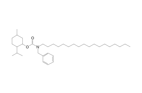 Carbonic acid, monoamide, N-benzyl-N-octadecyl-, menthyl ester