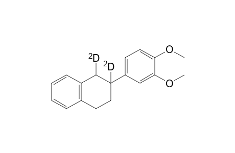 (3R,4R)-2-(3,4-Dimethoxyphenyl)-1,2,3,4-tetrahydronaphthalene-1,2-D2