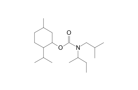 Carbonic acid, monoamide, N-(2-butyl)-N-isobutyl-, 1-menthyl ester