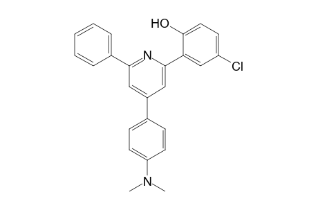 4-Chloro-2-{4-[4-(dimethylamino)phenyl]-6-phenyl-2-pyridinyl}phenol