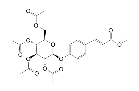 Linocinnamarin, tetraacetate