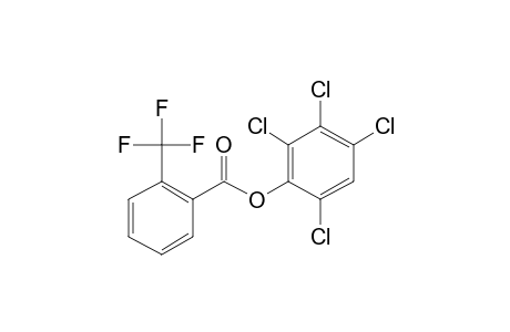 2-Trifluoromethylbenzoic acid, 2,3,4,6-tetrachlorophenyl ester