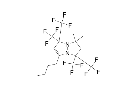 6,6-DIMETHYL-2-BUTYL-4,4,8,8-TETRAKIS-(TRIFLUOROMETHYL)-1,5-DIAZABICYCLO-[3.3.0]-OCT-2-ENE