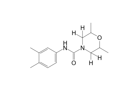 2,6-dimethyl-4-morpholinecarboxy-3',4'-xylidide