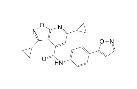 isoxazolo[5,4-b]pyridine-4-carboxamide, 3,6-dicyclopropyl-N-[4-(5-isoxazolyl)phenyl]-