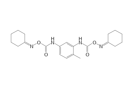 cyclohexanone, O,O'-[(4-methyl-m-phenylene)dicarbamoyl]dioxime
