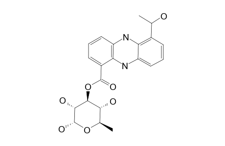 PHENAZINE-ALKALOID-#1;3'-O-L-QUINOVOSYL-SAPHERATE,ALPHA-ANOMER