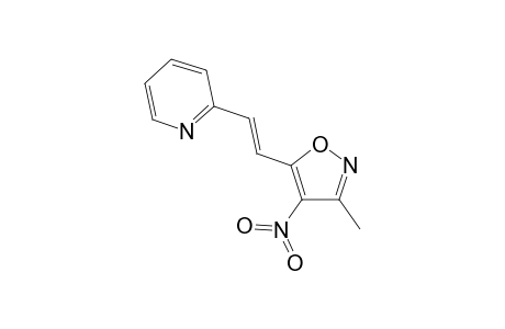 Pyridine, 2-[2-(3-methyl-4-nitro-5-isoxazolyl)ethenyl]-