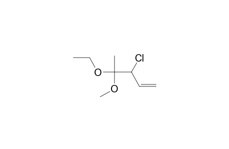 3-Chloro-4-ethoxy-4-methoxypent-1-ene