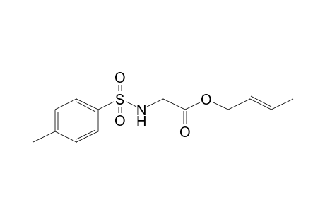 (Toluene-4-sulfonylamino)-acetic acid, but-2-enyl ester