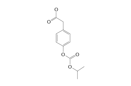 (4-(Isopropyloxycarbonyl)oxyphenyl)acetic acid