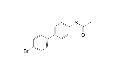 4'-Bromo-4-mercaptobiphenyl, S-acetyl-