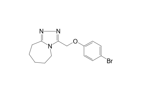 5H-1,2,4-Triazolo[4,3-a]azepine, 3-[(4-bromophenoxy)methyl]-6,7,8,9-tetrahydro-