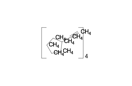 Tetramer of Cyclopentylacetylene