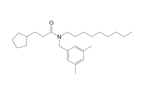 Propionamide, 3-cyclopentyl-N-(3,5-dimethylbenzyl)-N-nonyl-