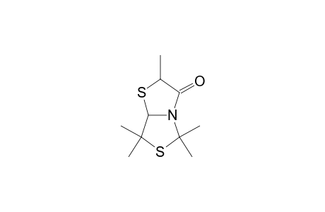 2,5,5,7,7-pentamethyl-7aH-[1,3]thiazolo[4,3-b][1,3]thiazol-3-one