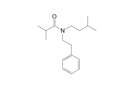 2-Methylpropanamide, N-(2-phenylethyl)-N-(3-methylbutyl)-