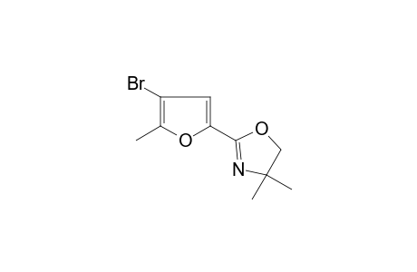 2-(4-bromo-5-methylfuran-2-yl)-4,4-dimethyl-5H-1,3-oxazole