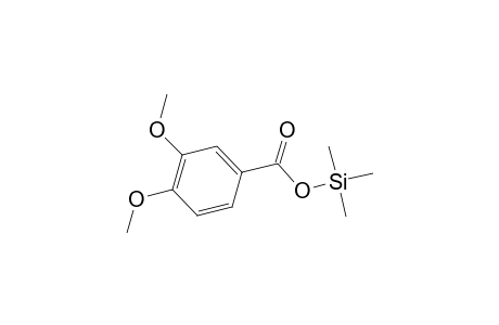 Benzoic acid, 3,4-dimethoxy-, trimethylsilyl ester