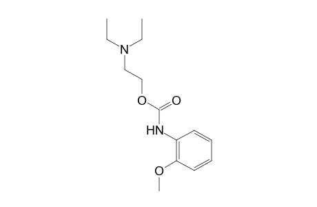 2-(dimethylamino)ethanol, o-methoxycarbanilate (ester)