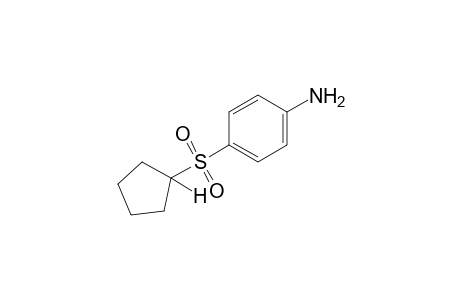 p-(cyclopentylsulfonyl)aniline