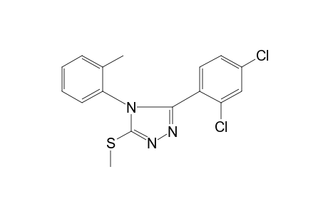 3-(2,4-dichlorophenyl)-5-(methylthio)-4-o-tolyl-4H-1,2,4-triazole