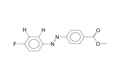 METHYL-4-FLUOROAZOBENZENE-4'-CARBOXYLATE