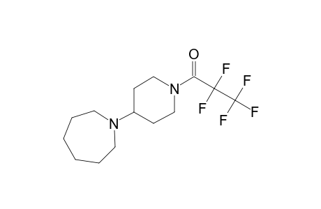 1-Piperidin-4-ylazepane, N-pentafluoropropionyl-