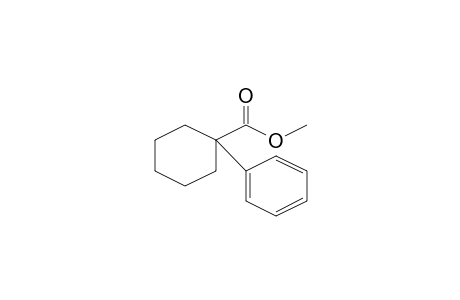 Cyclohexanecarboxylic acid, 1-phenyl-, methyl ester