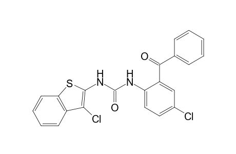 1-(2-benzoyl-4-chlorophenyl)-3-(3-chlorobenzo[b]thien-2-yl)urea