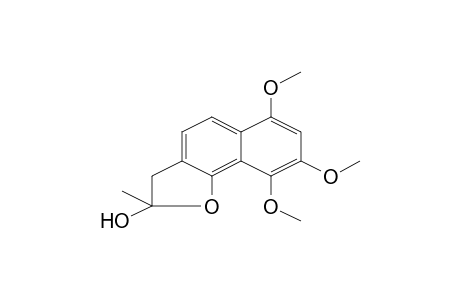 6,8,9-Trimethoxy-2-methyl-2,3-dihydronaphtho[1,2-b]furan-2-ol