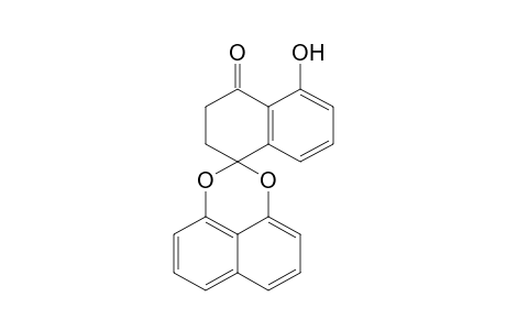 PALMARUMYCIN-CP2;2,3-DIHYDRO-5-HYDROXYSPIRO-[NAPHTHALENE-1(4H),2'-NAPHTHO-[1,8-DE]-[1,3]-DIOXIN]-4-ONE