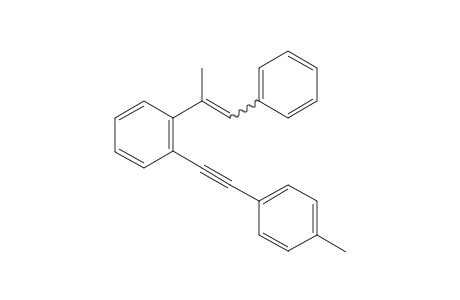 1-(1-Phenylprop-1-en-2-yl)-2-(p-tolylethynyl)benzene