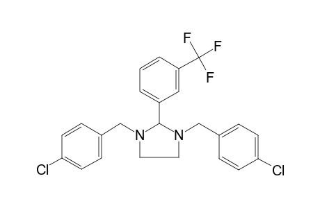 1,3-bis(4-chlorobenzyl)-2-[3-(trifluoromethyl)phenyl]imidazolidine