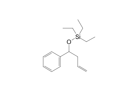 Triethyl((1-phenylbut-3-en-1-yl)oxy)silane