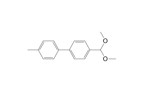 1,1'-Biphenyl, 4-(dimethoxymethyl)-4'-methyl-